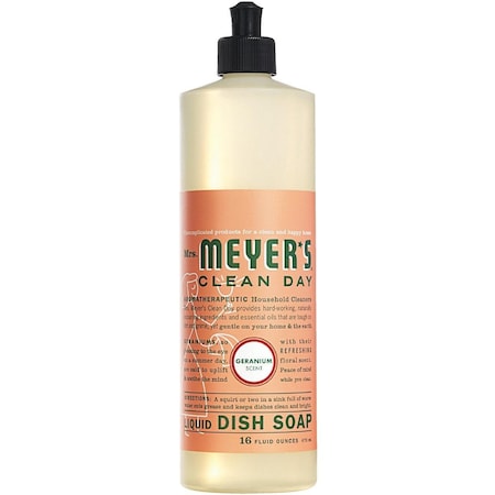 Mrs. Meyers Clean Day Mrs. Meyer's Clean Day 16 Oz. Geranium Scent Liquid Dish Soap 13103